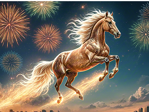 马年神奇的马2026飞马到成功