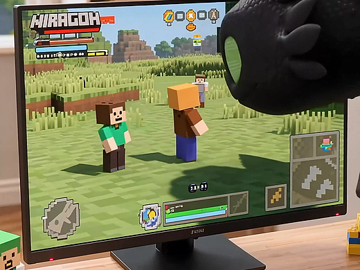 无牙仔勇闯我的世界