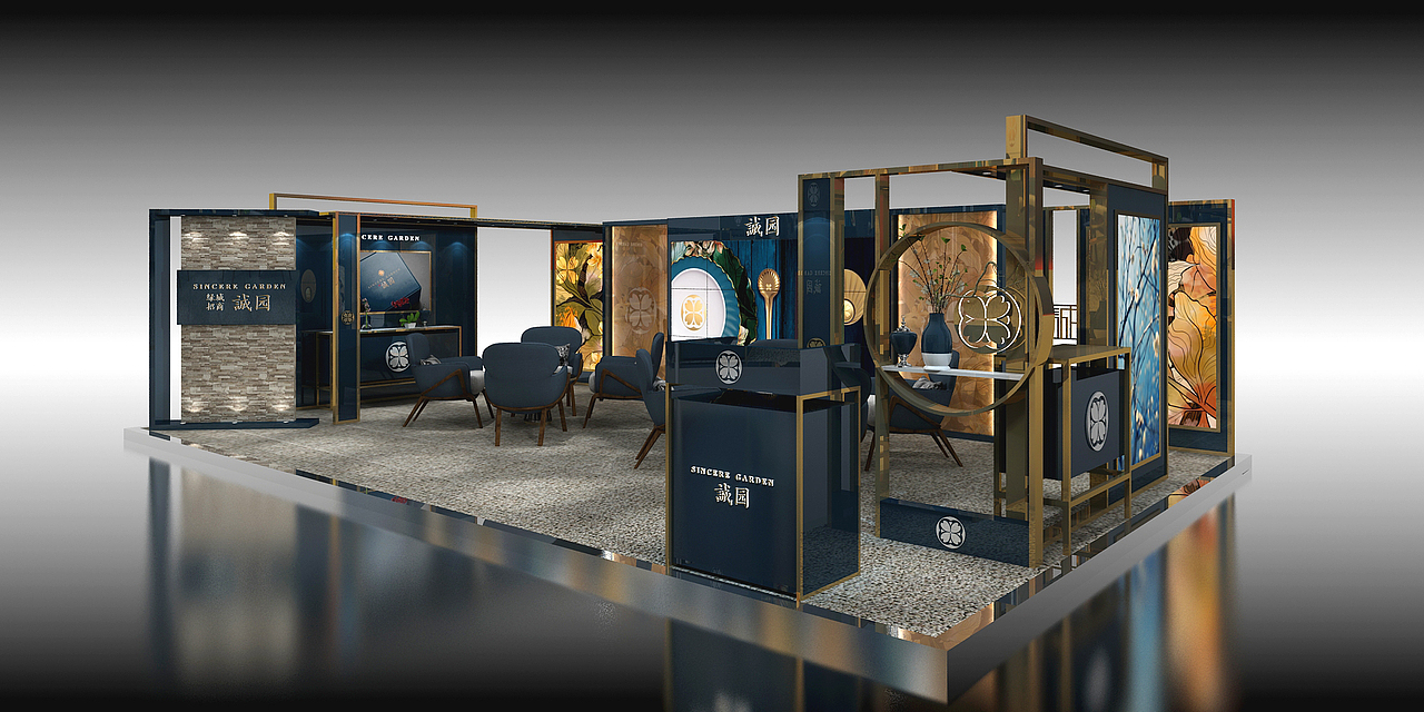 绿城 诚园 临展点（图ZMzk4Njk3NjEy） - 商业空间设计 - 站酷设计师刘骜原创素材 - 站酷ZCOOL