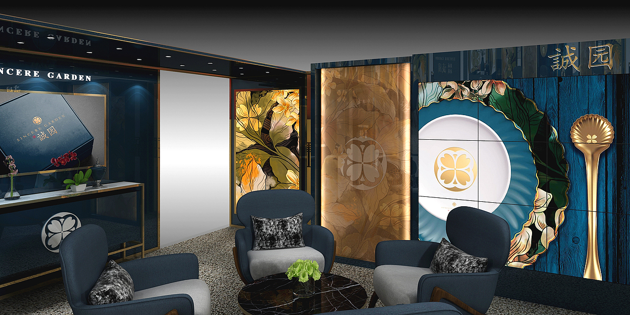 绿城 诚园 临展点（图ZMzk4Njk3NjUy） - 商业空间设计 - 站酷设计师刘骜原创素材 - 站酷ZCOOL