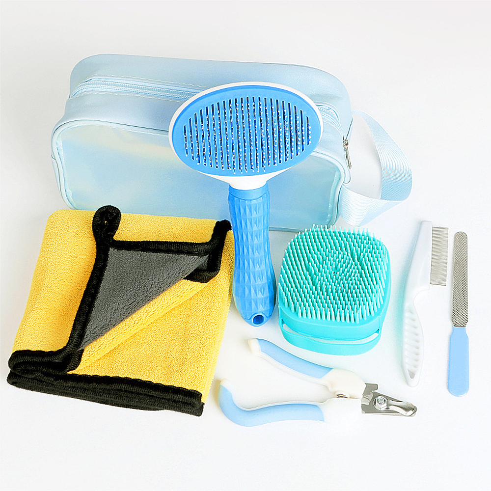 Shopee-宠物清洗护套装7件套-主图