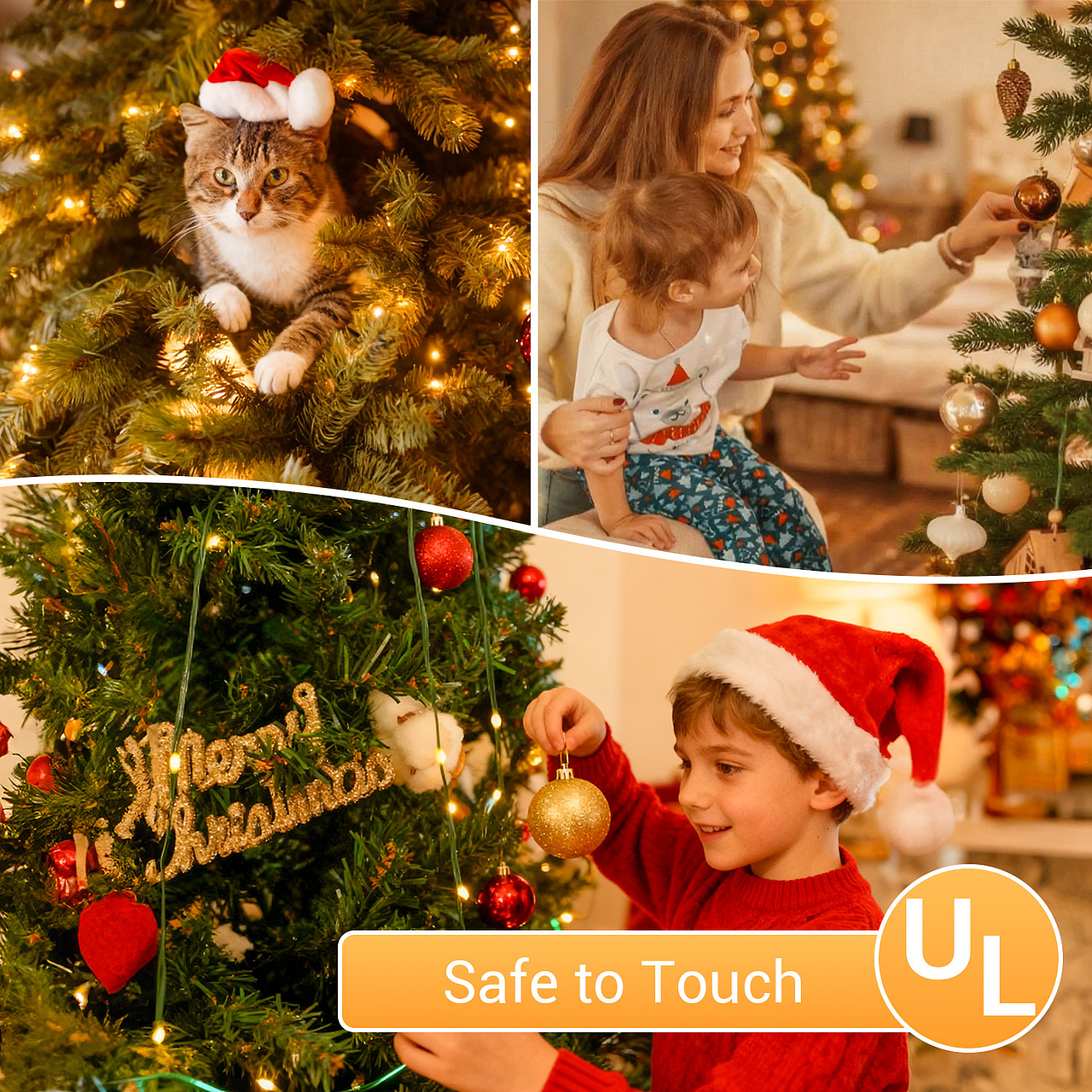 圣诞树灯亚马逊主副图A+（图ZMzk4NzA3MzQw） - 其他平面 - 站酷设计师Z737213550原创素材 - 站酷ZCOOL