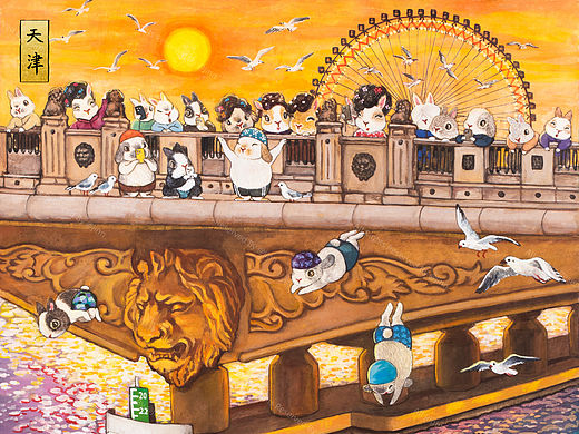 《行旅圖·天津》