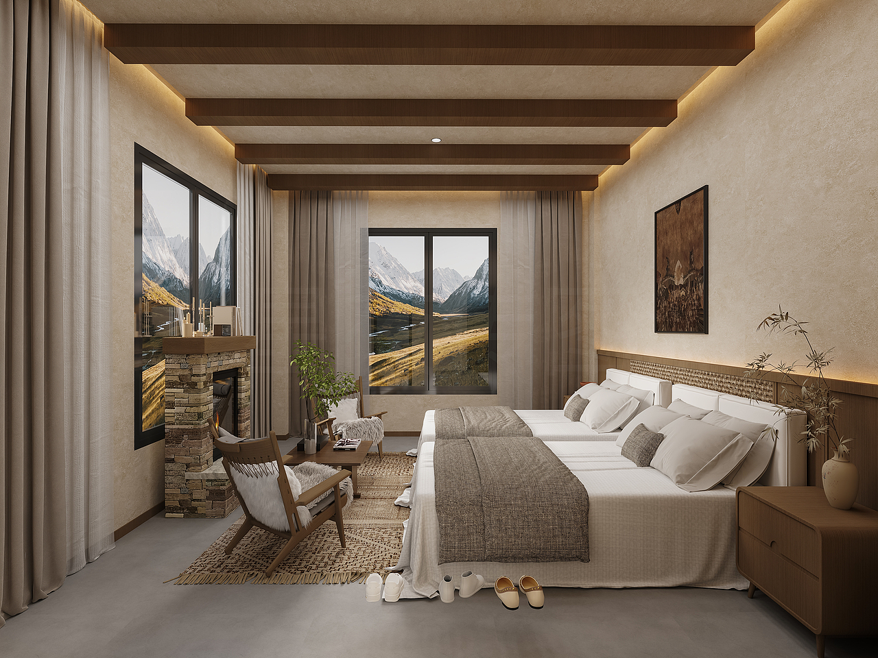 民宿（图ZMzk4NzEwNjYw） - 酒店餐饮设计 - 站酷设计师诺一设计爱好者原创素材 - 站酷ZCOOL