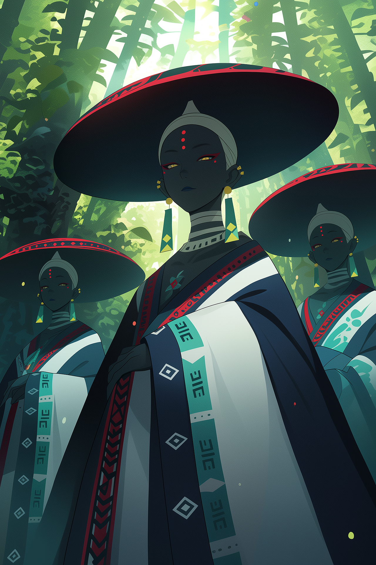 玄幻数字艺术丨青光碧瞳