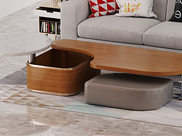 家具設(shè)計(jì)-功能茶幾