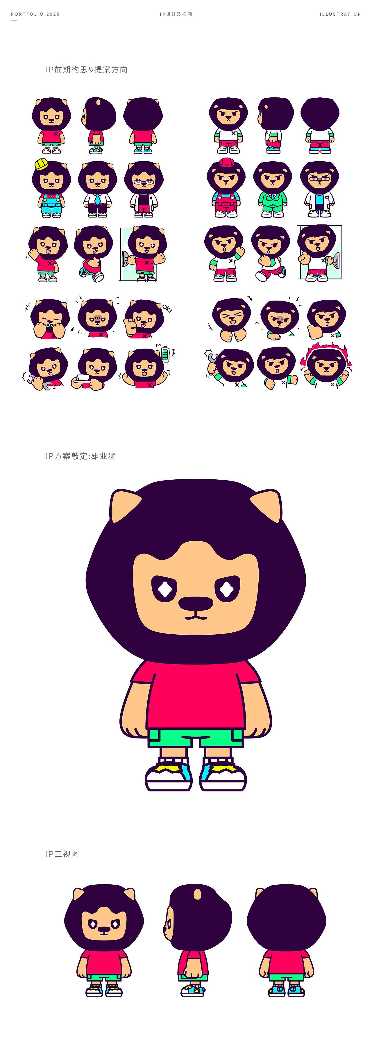 品牌IP设计 | 雄业狮 | 雄业门控（图ZMzk4NzI2NjQ0） - IP形象 - 站酷设计师HIHIKOstudio原创素材 - 站酷ZCOOL