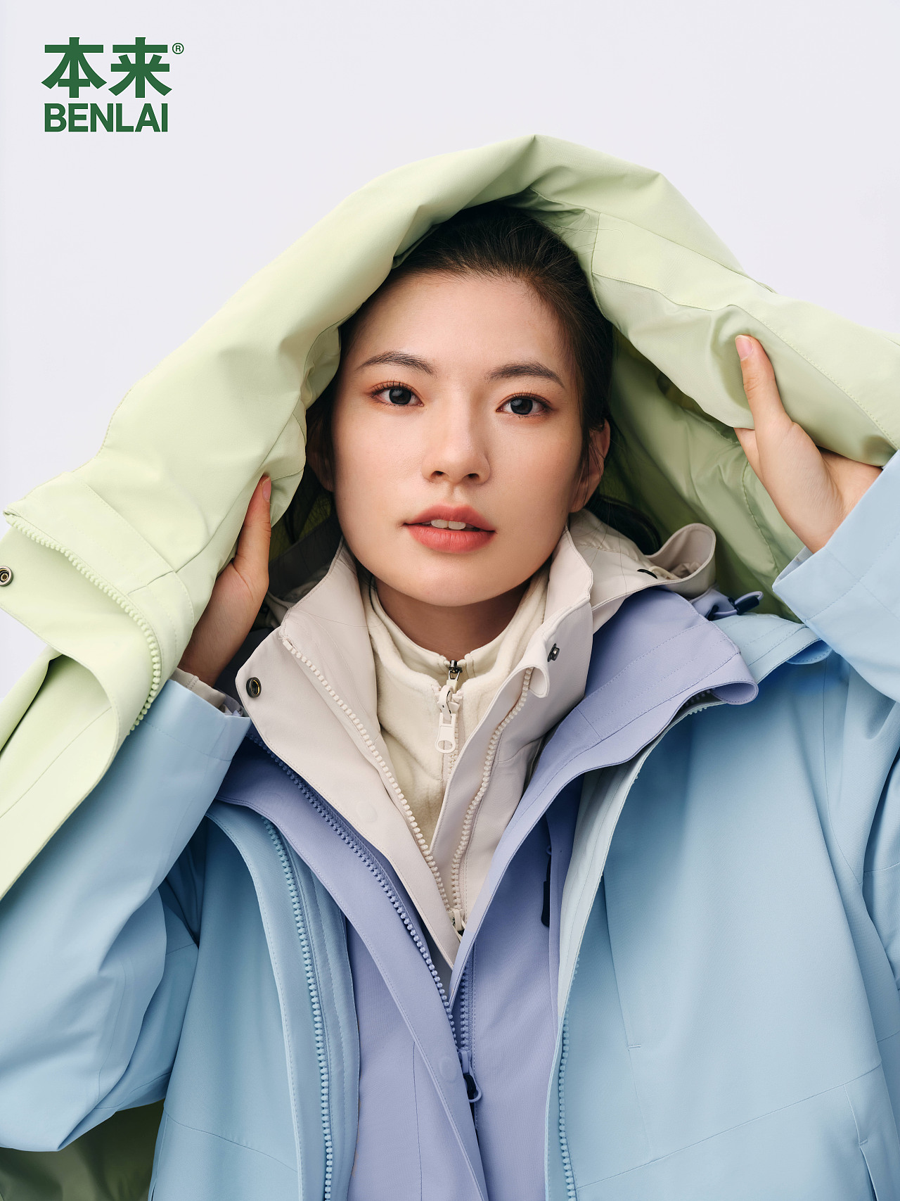 品牌方看过来!白底也能很出彩!--本来秋冬形象大片