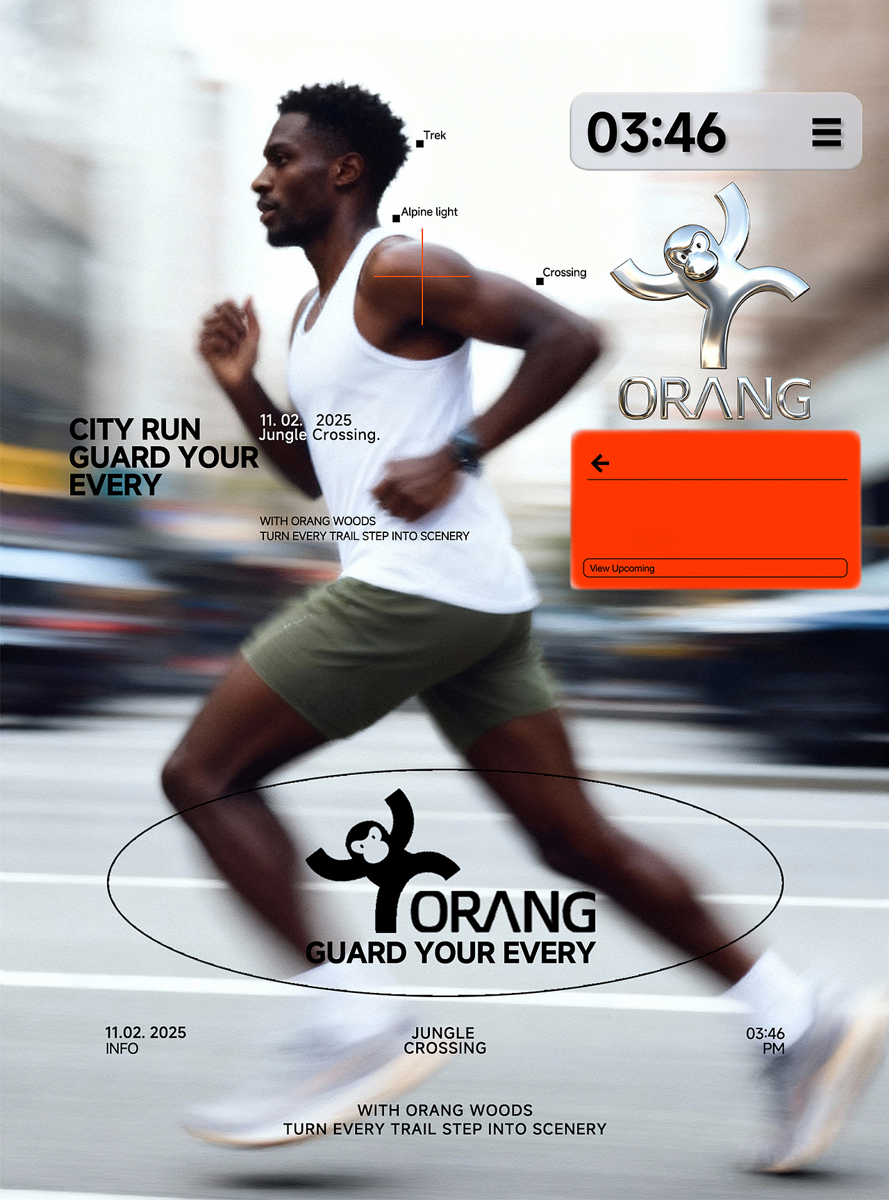 品牌设计｜ORANG户外运动视觉（图ZMzk4NzM3ODk2） - 品牌 - 站酷设计师卢克猫Luke原创素材 - 站酷ZCOOL