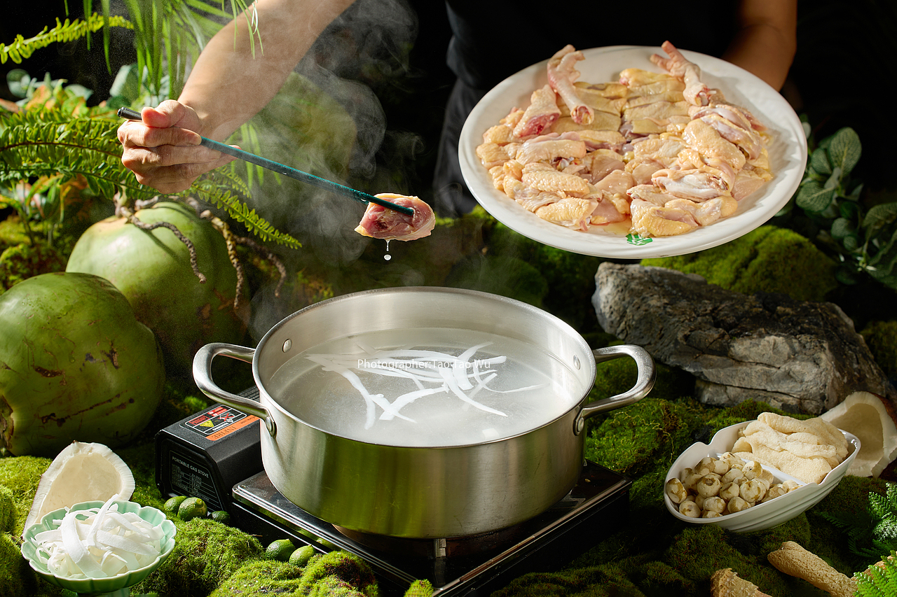 椰子鸡拍摄案例