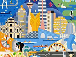 魅力琴澳插畫比賽 優(yōu)秀獎(jiǎng)