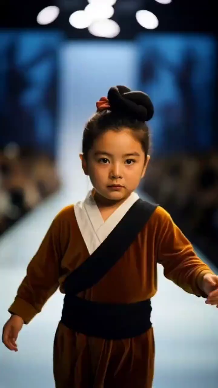 AI走秀,猜猜她是谁