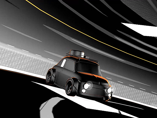 小车场景动画两则