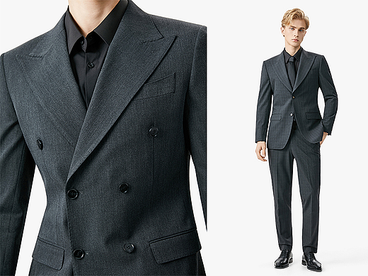 西装男装亚马逊拍摄 服饰模特摄影 