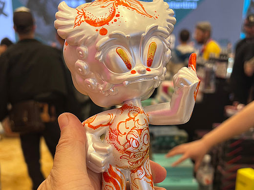 纹身艺术节卡通IP 现场手涂出海