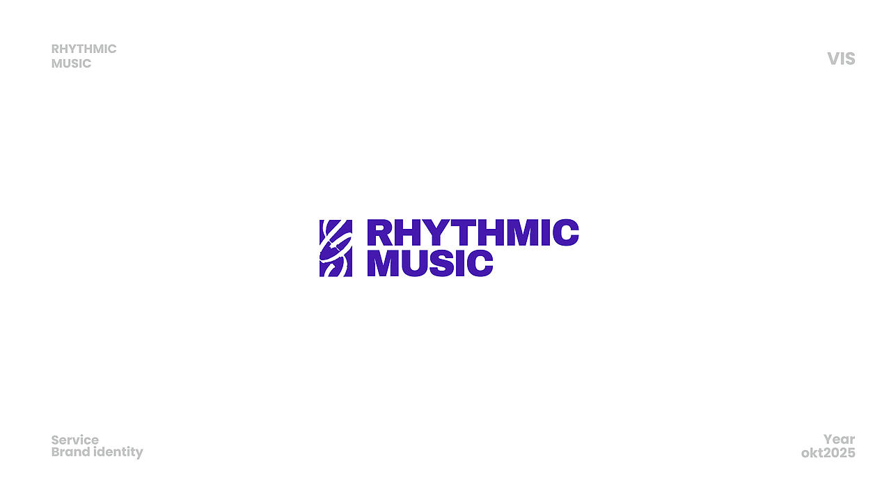 RHYTHMIC MUSIC（律动音乐）品牌设计