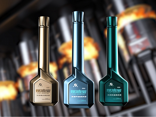 燃油宝三维动画，品牌中国石化海龙燃油宝