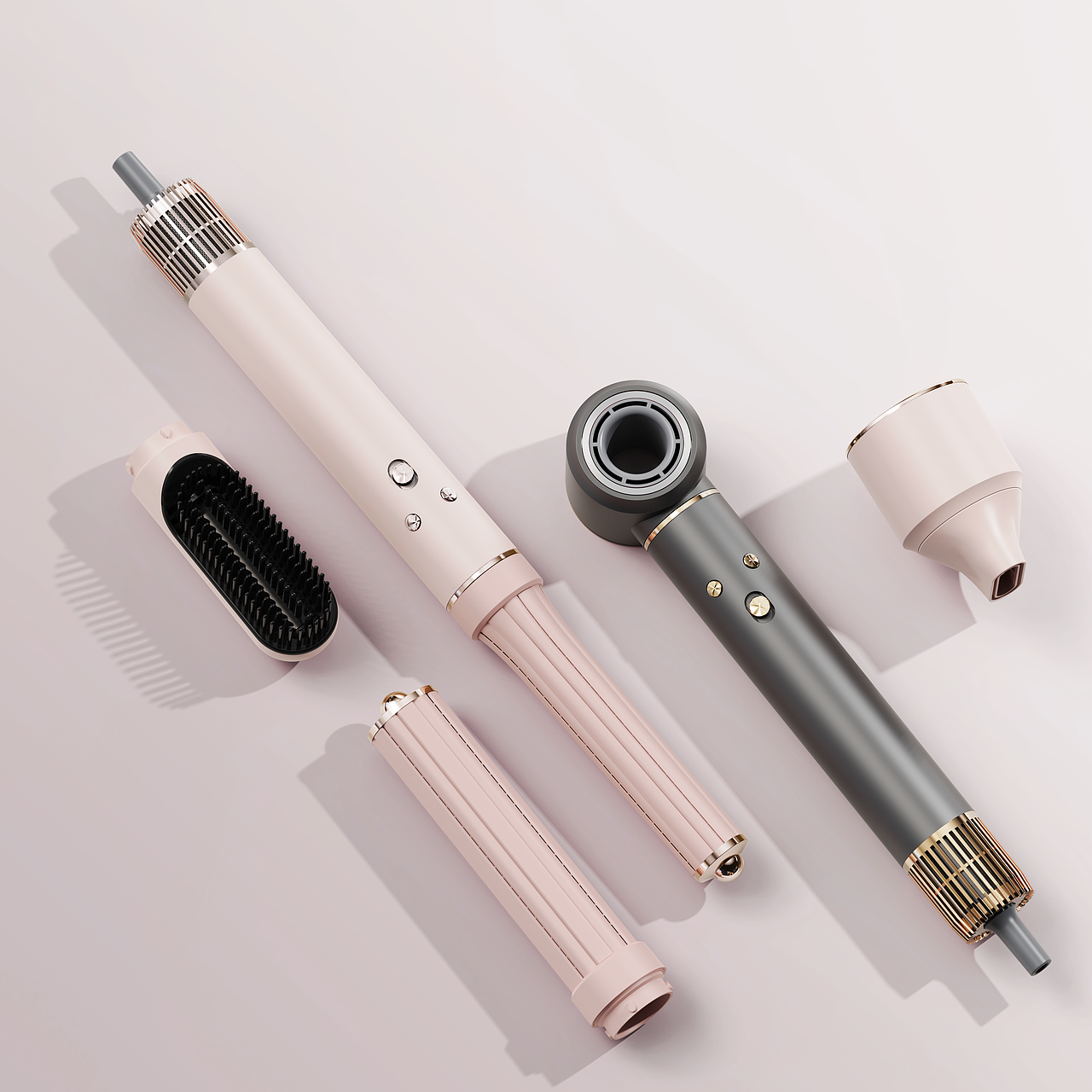 临摹的一些吹风机渲染（图ZMzk4Nzc2MDA4） - 其他平面 - 站酷设计师万丈红尘缤纷彩原创素材 - 站酷ZCOOL