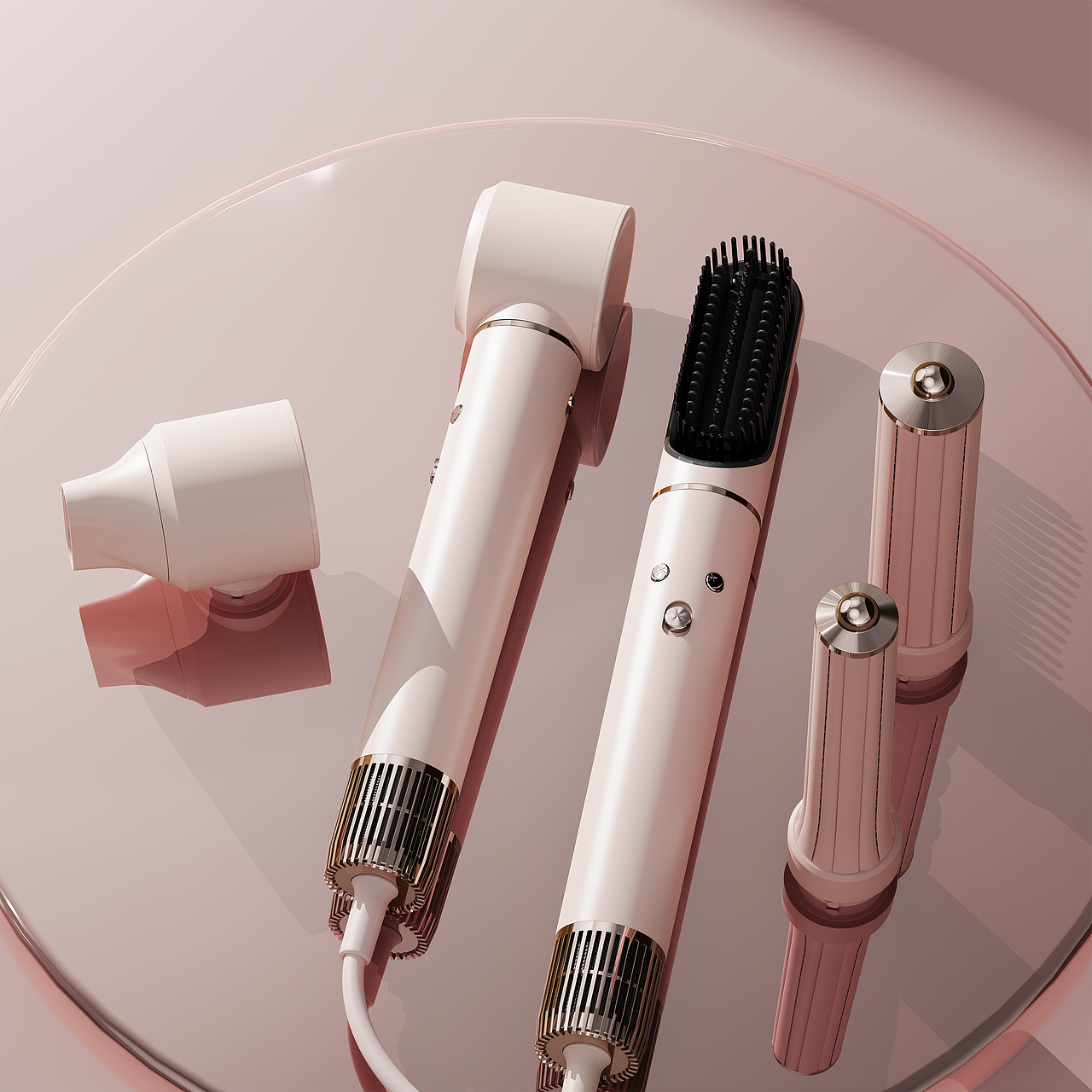 临摹的一些吹风机渲染（图ZMzk4Nzc2MDA0） - 其他平面 - 站酷设计师万丈红尘缤纷彩原创素材 - 站酷ZCOOL