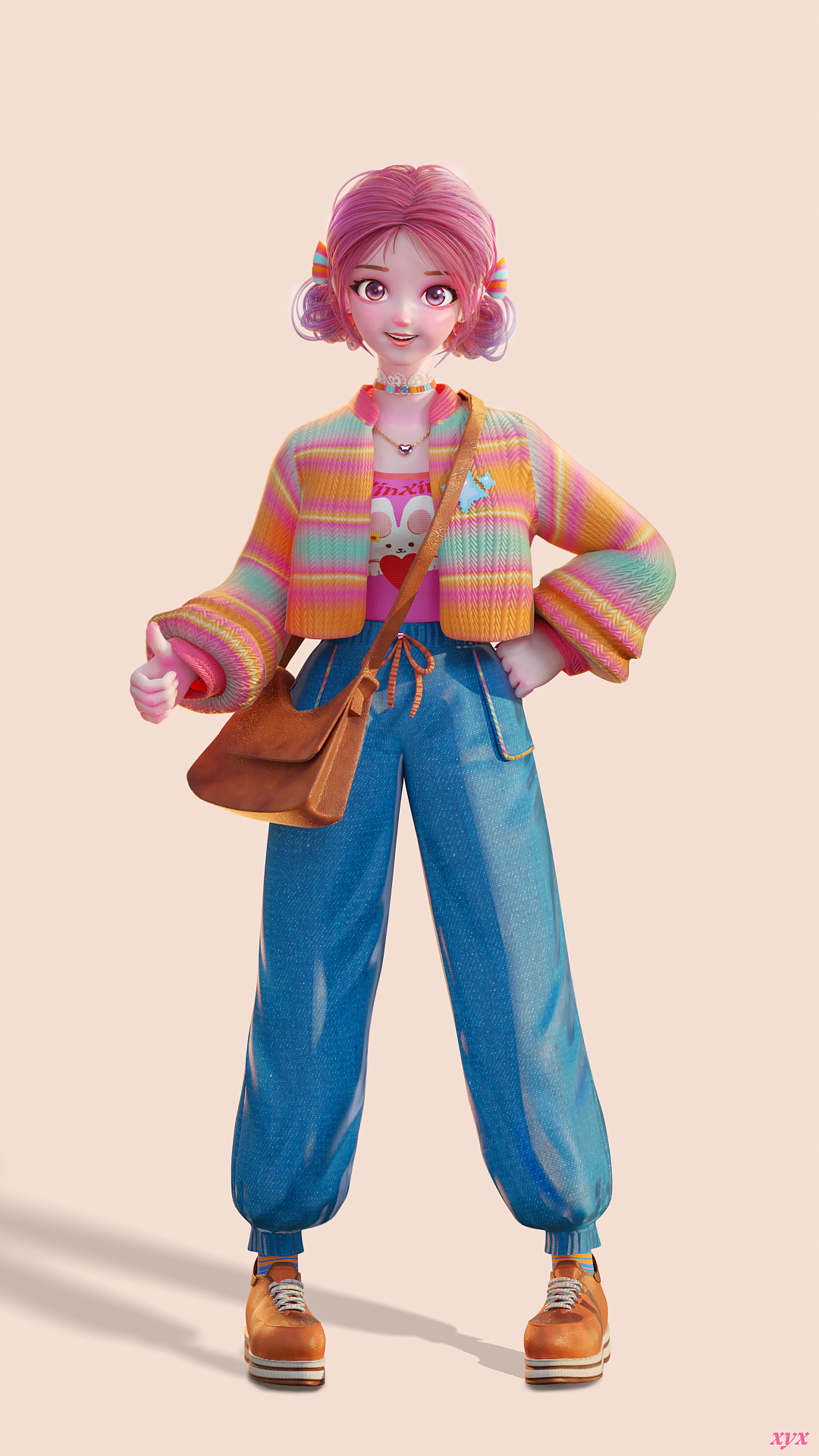 blender人物，手办建模（图ZMzk4Nzc5NzIw） - 人物/生物 - 站酷设计师心绘XYX原创素材 - 站酷ZCOOL