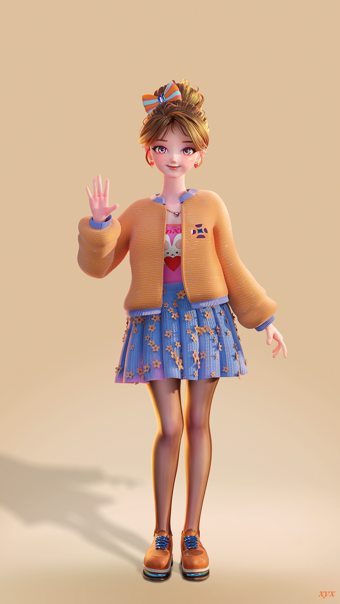 blender人物，手办建模（图ZMzk4Nzc5ODA0） - 人物/生物 - 站酷设计师心绘XYX原创素材 - 站酷ZCOOL
