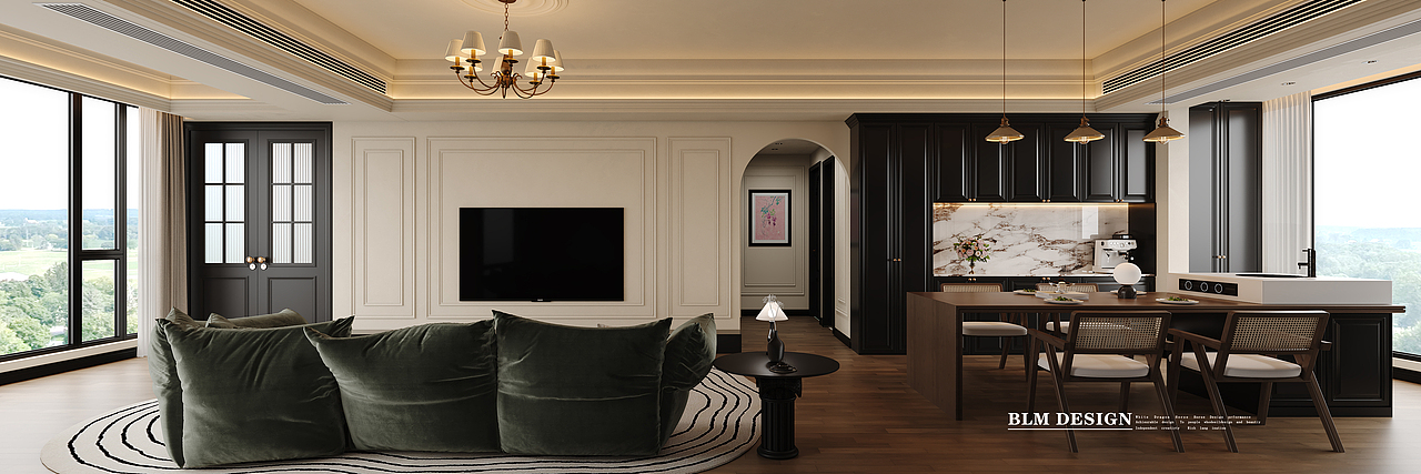 法式中古--白龙马效果图