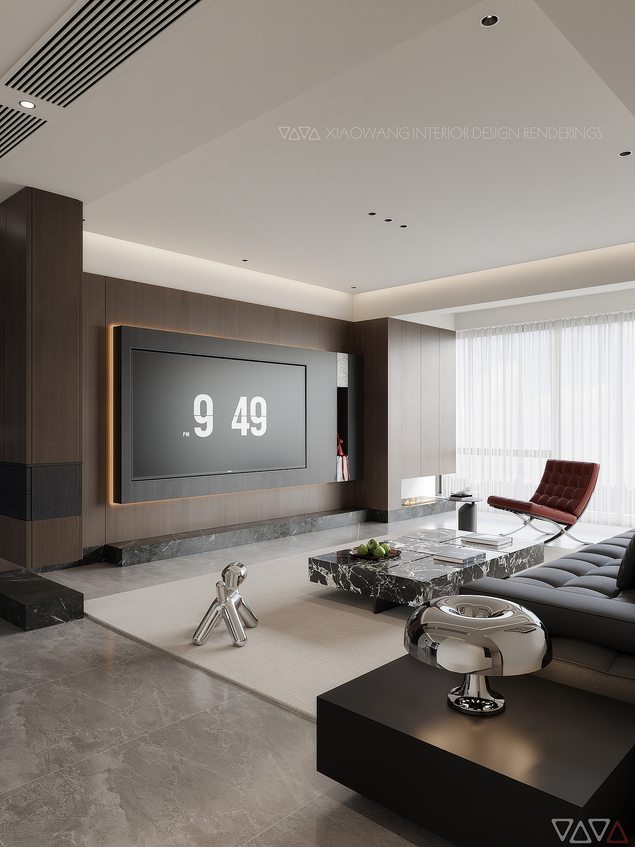 现代客餐厅效果图（图ZMzk4NzgyMzEy） - 家装设计 - 站酷设计师地平线室内效果图原创素材 - 站酷ZCOOL