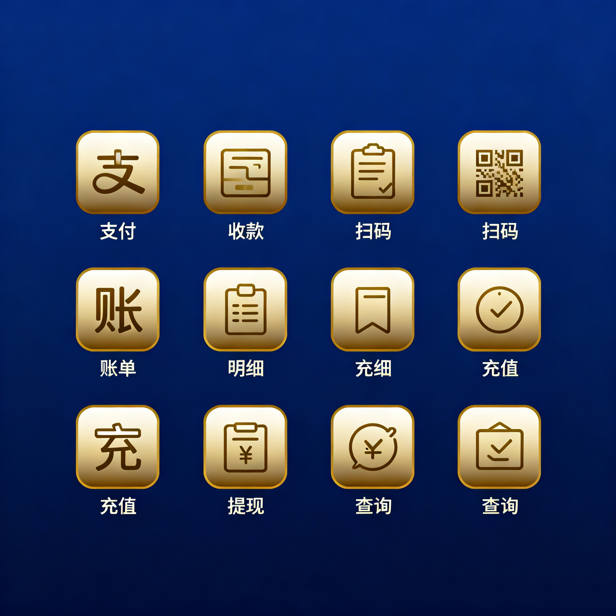 金融公司APP小程序界面设计