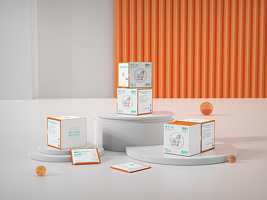 茶小童袋泡茶产品升级包装