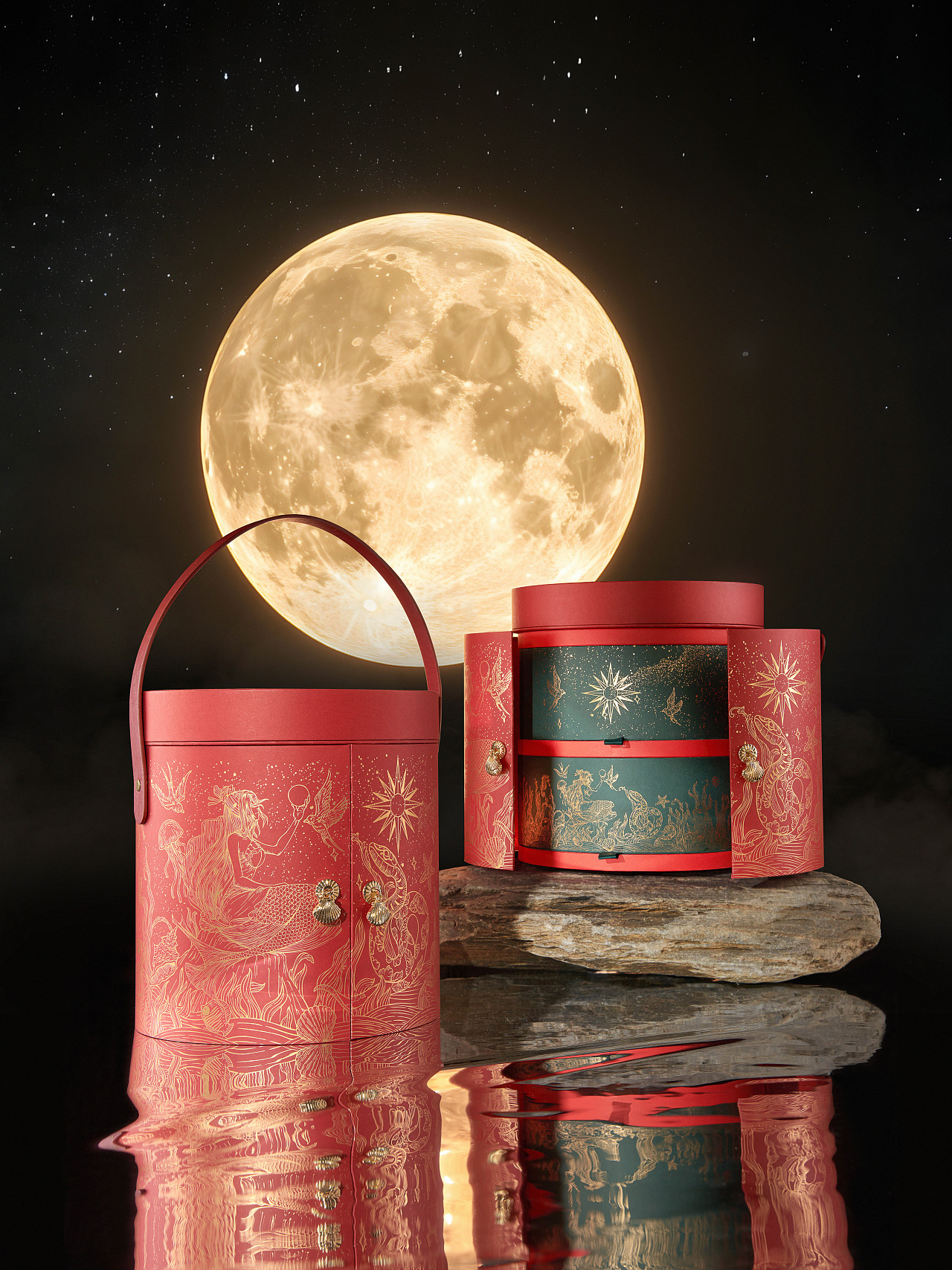 Shandon燕窝中秋礼盒｜产品摄影   