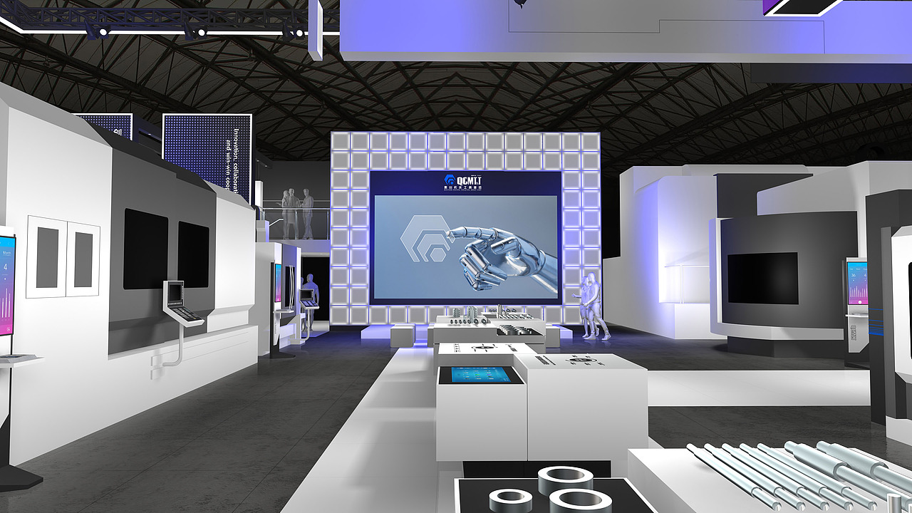 机床展展台设计方案:13910398109, 983110460@qq.com