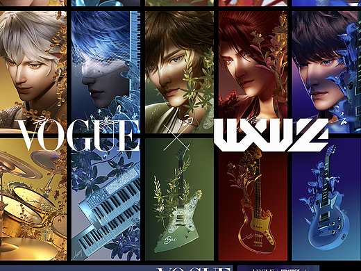 VOGUE x WXWZ 摇滚与繁花 | 时尚视觉大片