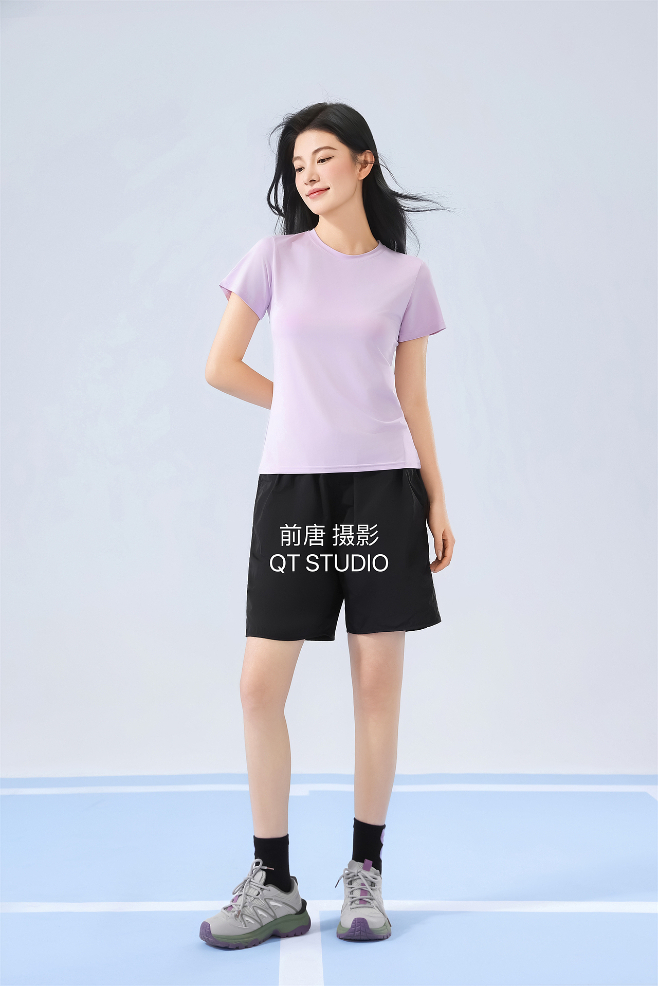 T恤拍摄 情侣装 休闲服 运动装 冰丝T恤