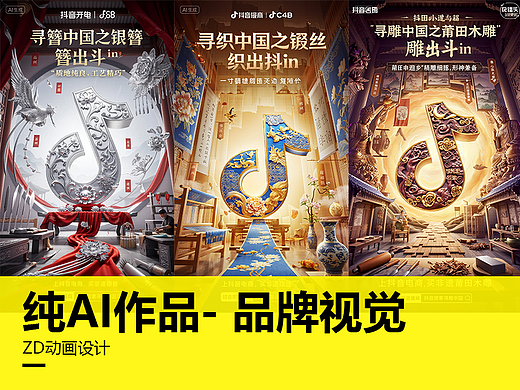 杀疯了！！！设计圈要变天了  |  用Ai做抖音品牌视觉