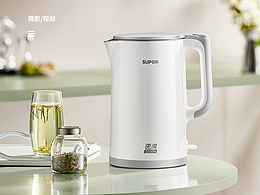 苏泊尔电热水壶丨商业产品拍摄