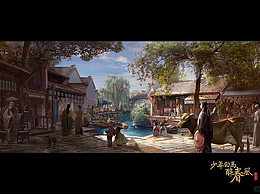 《少年白马醉春风》概念设计图分享-UP艺格学员项目