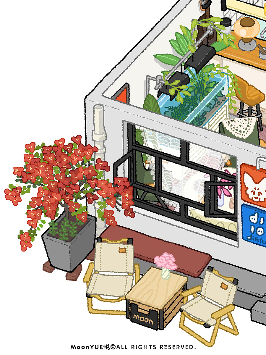 1️⃣FLOOR - GooBee Coffee谷杯咖啡（图ZMzk4Nzk4MzE2） - 创作习作 - 站酷设计师MoonYUE悦悦原创素材 - 站酷ZCOOL