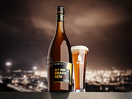 雪牛精酿啤酒品牌全案包装设计,精酿啤酒标志包装设计