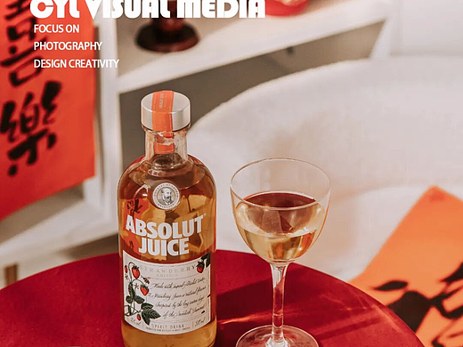 产品拍摄|草莓伏特加