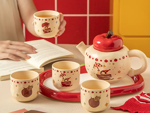 产品拍摄|草莓水具