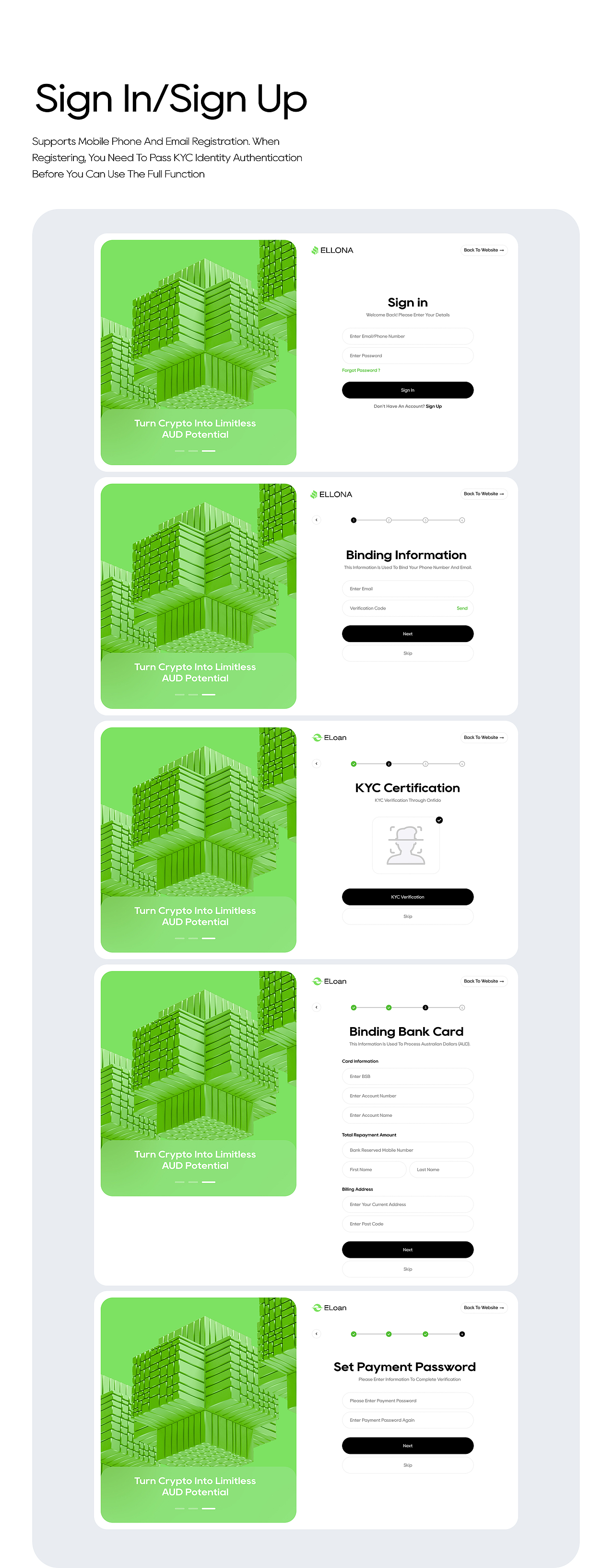Web3 Dashboard Design