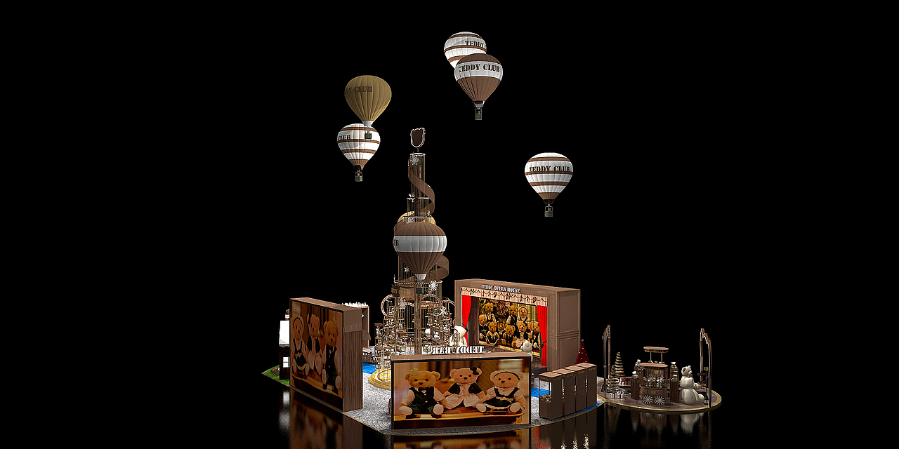 泰迪杭州城西银泰（图ZMzk4ODEwMjMy） - 商业空间设计 - 站酷设计师刘骜原创素材 - 站酷ZCOOL