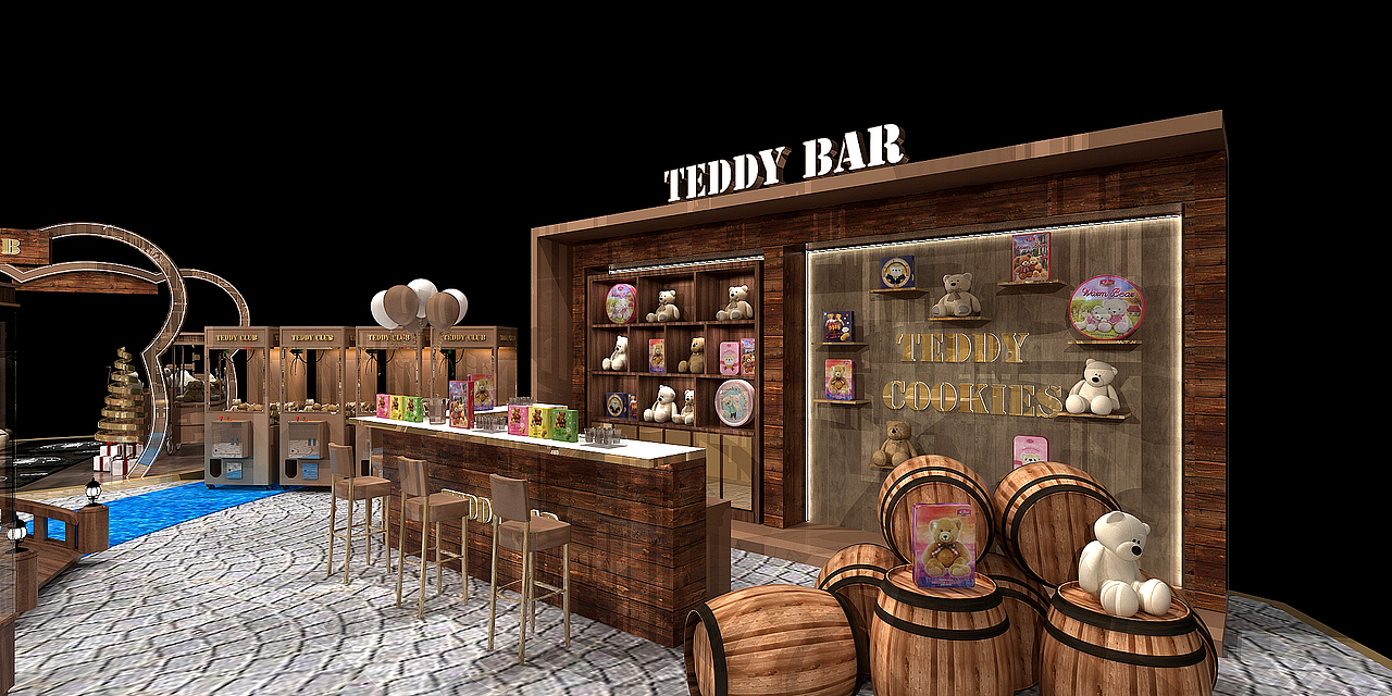 泰迪杭州城西银泰（图ZMzk4ODEwMjUy） - 商业空间设计 - 站酷设计师刘骜原创素材 - 站酷ZCOOL