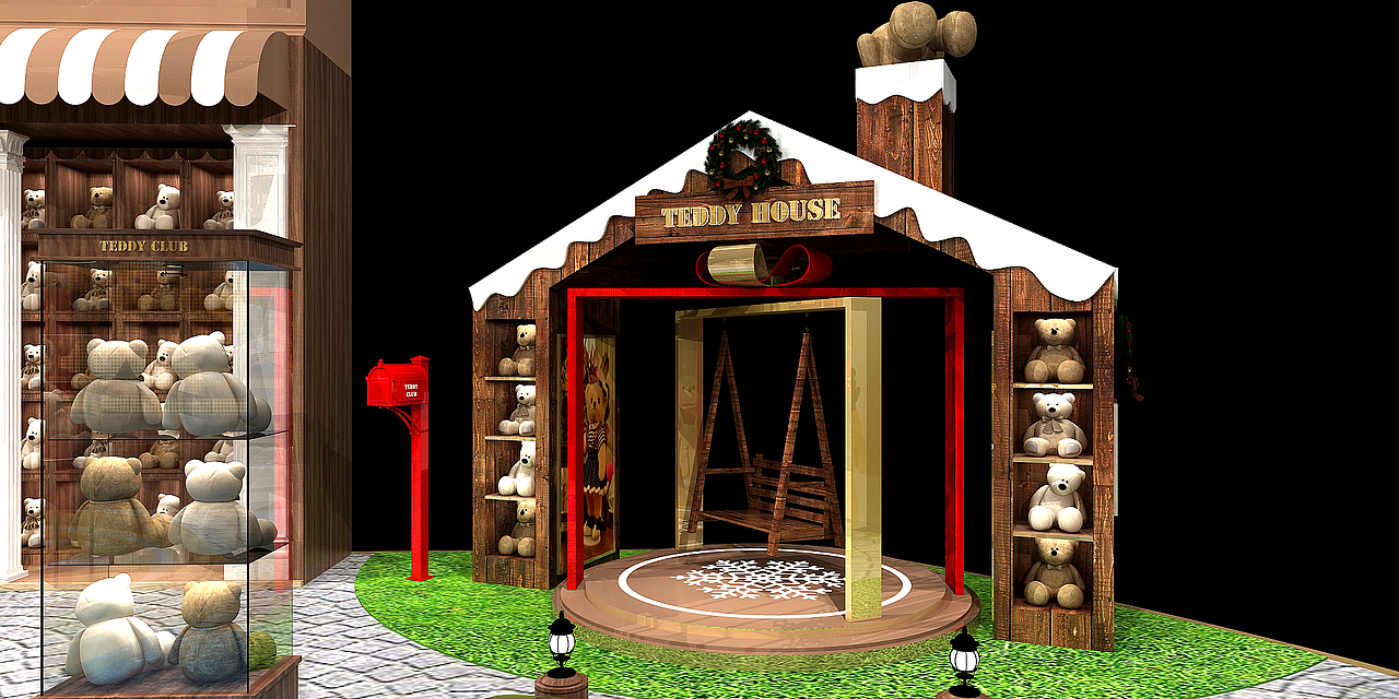 泰迪杭州城西银泰（图ZMzk4ODEwMjY4） - 商业空间设计 - 站酷设计师刘骜原创素材 - 站酷ZCOOL