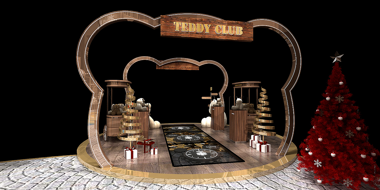 泰迪杭州城西银泰（图ZMzk4ODEwMjg0） - 商业空间设计 - 站酷设计师刘骜原创素材 - 站酷ZCOOL