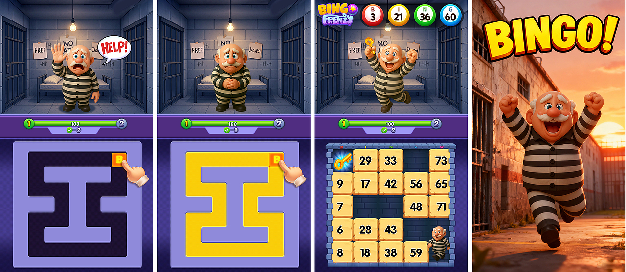 欧美休闲-买量广告-越狱主题2025（图ZMzk4ODExNjMy） - 其他平面 - 站酷设计师monkeyliu原创素材 - 站酷ZCOOL