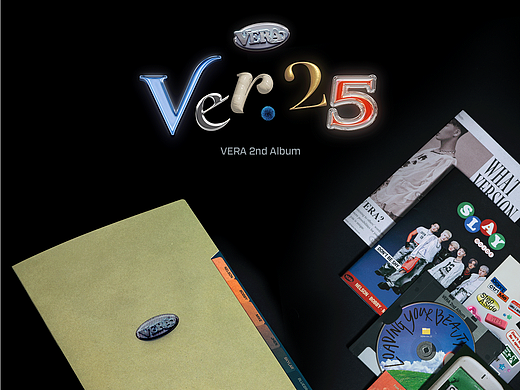 VERA 2nd Album &#39;Ver.25&#39; 专辑装帧设计