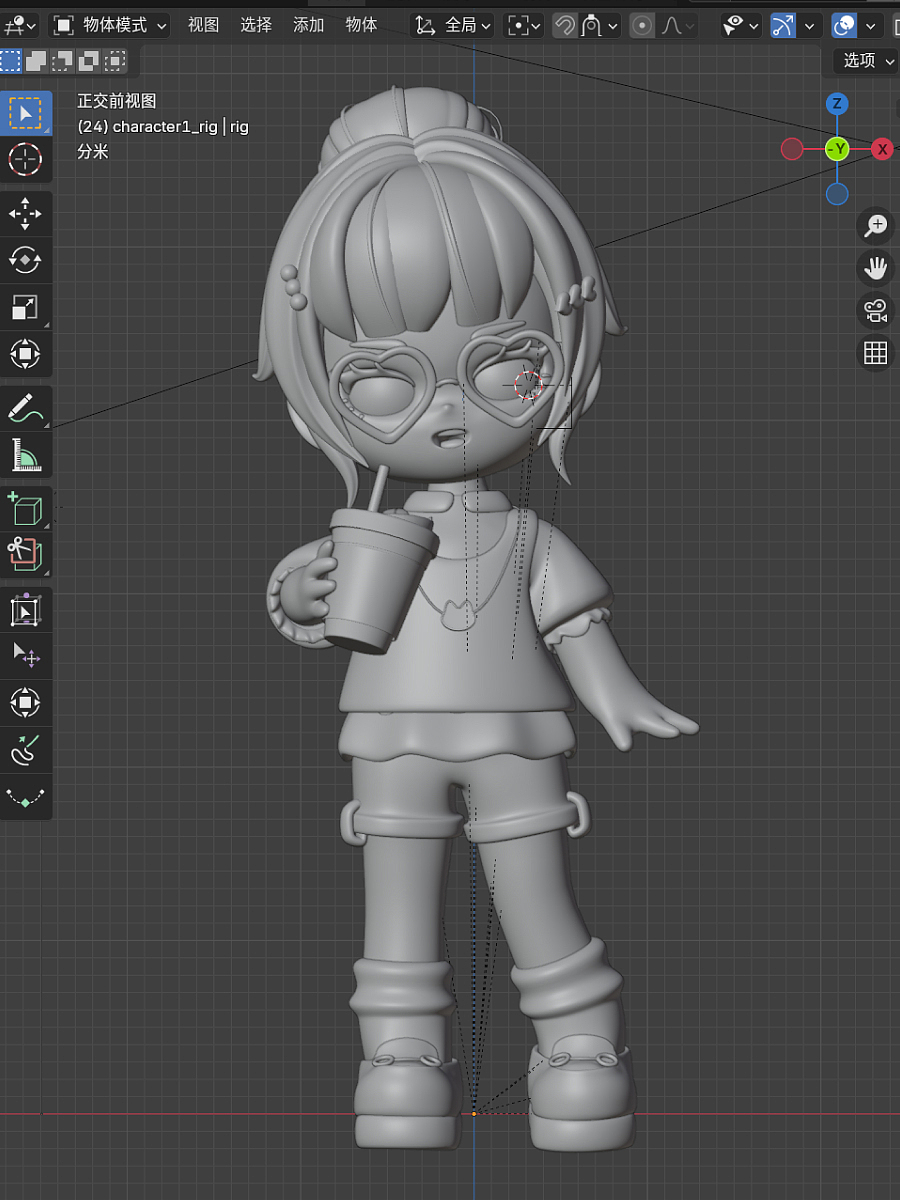 原创潮玩IP-新角色萌主驾到！！！（图ZMzk4ODI3MDc2） - 人物/生物 - 站酷设计师三维设计小雪原创素材 - 站酷ZCOOL