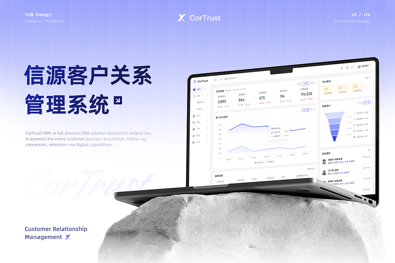 信源CRM UI设计（图ZMzk4ODI4Njky） - 软件界面 - 站酷设计师PixelBoat原创素材 - 站酷ZCOOL