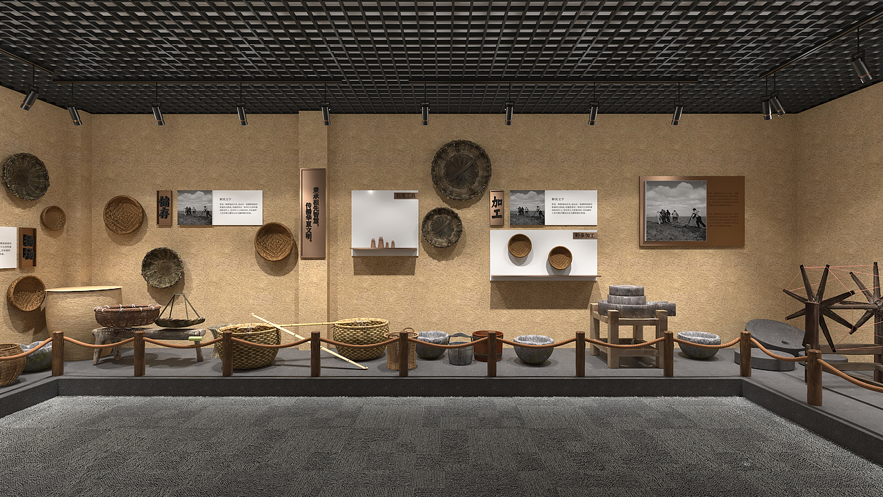 民俗馆 | 农村文化民俗展馆（图ZMzk4ODMzMjQ4） - 展陈设计 - 站酷设计师wenseen原创素材 - 站酷ZCOOL